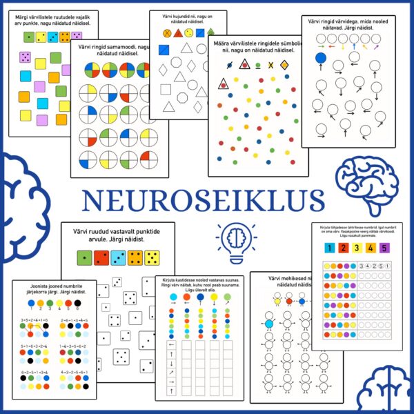 Töölehed “Neuroharjutused lastele”
