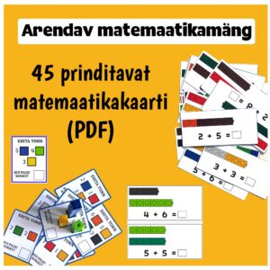 Töölehed: "Matemaatikakaardid"