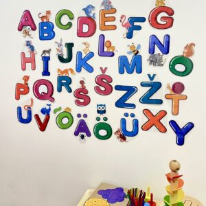 Lamineritud tähestiku tähed