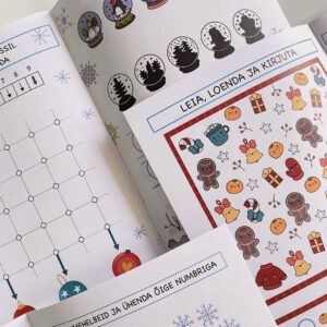 Jõuluteemalised töövihikud