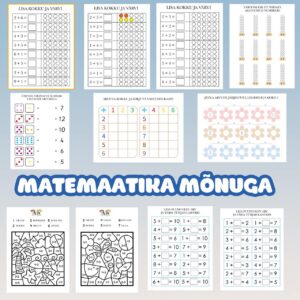 Töölehed: “Matemaatika mõnuga”