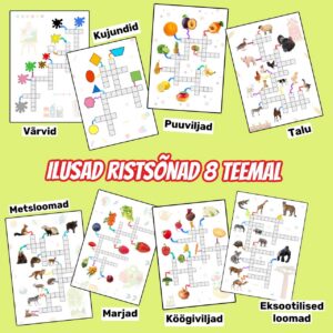 Töölehed “Ilusad Ristsõnad”