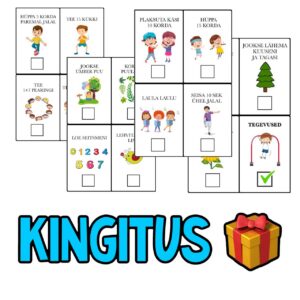 Töölehed “Kingitus”